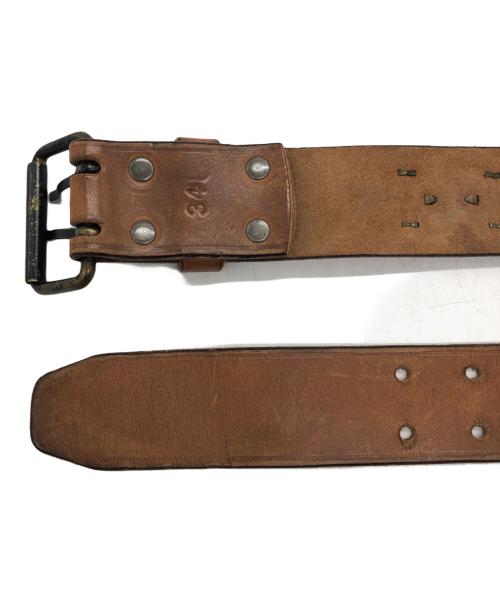 RRL（ダブルアールエル）RRL (ダブルアールエル) スタッズベルト ブラウンの古着・服飾アイテム