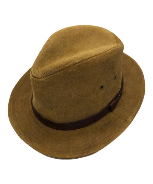 RRL（ダブルアールエル）RRL (ダブルアールエル) オイルドスウェードハット ブラウン サイズ:Mの古着・服飾アイテム