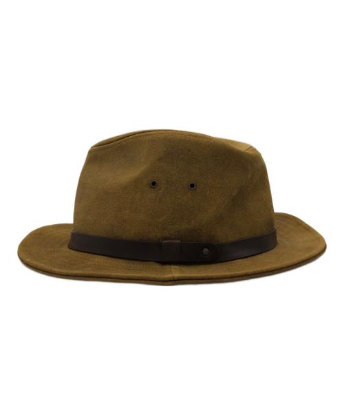 RRL（ダブルアールエル）RRL (ダブルアールエル) オイルドスウェードハット ブラウン サイズ:Mの古着・服飾アイテム