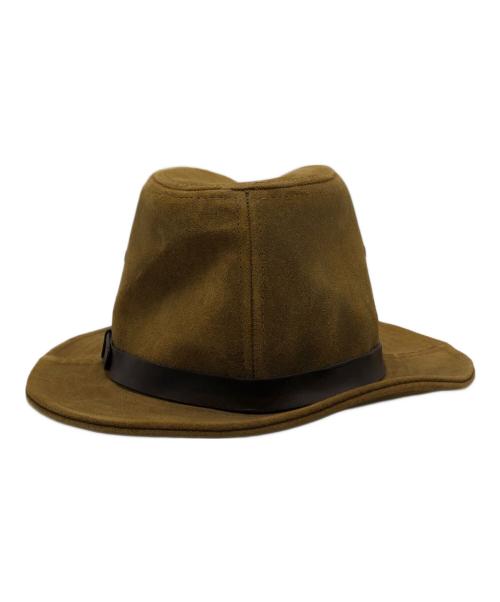 RRL（ダブルアールエル）RRL (ダブルアールエル) オイルドスウェードハット ブラウン サイズ:Mの古着・服飾アイテム