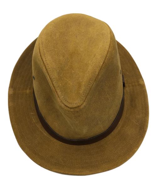 RRL（ダブルアールエル）RRL (ダブルアールエル) オイルドスウェードハット ブラウン サイズ:Mの古着・服飾アイテム