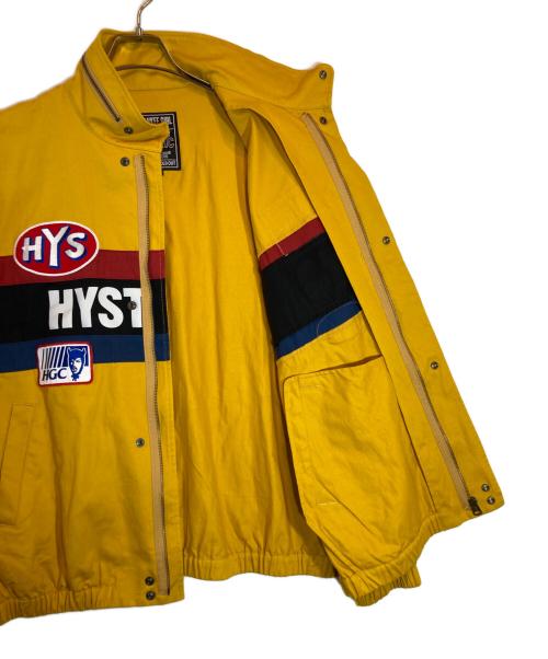 Hysteric Glamour（ヒステリックグラマー）Hysteric Glamour (ヒステリックグラマー) HYSTERIC RACING JACKET イエロー サイズ:Lの古着・服飾アイテム