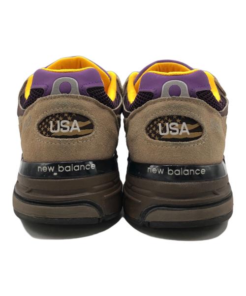 NEW BALANCE（ニューバランス）NEW BALANCE (ニューバランス) ローカットスニーカー ブラウン×パープル サイズ:27.5㎝の古着・服飾アイテム