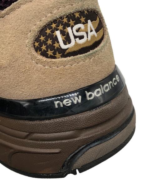NEW BALANCE（ニューバランス）NEW BALANCE (ニューバランス) ローカットスニーカー ブラウン×パープル サイズ:27.5㎝の古着・服飾アイテム
