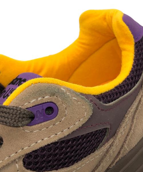 NEW BALANCE（ニューバランス）NEW BALANCE (ニューバランス) ローカットスニーカー ブラウン×パープル サイズ:27.5㎝の古着・服飾アイテム