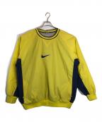 NIKEナイキ）の古着「ナイロンプルオーバー」｜イエロー