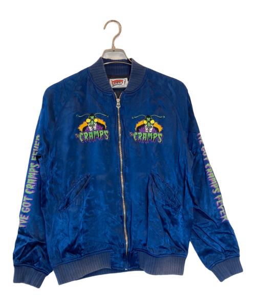 Hysteric Glamour（ヒステリックグラマー）Hysteric Glamour (ヒステリックグラマー) CPAMPS スカジャン ネイビー サイズ:Mの古着・服飾アイテム