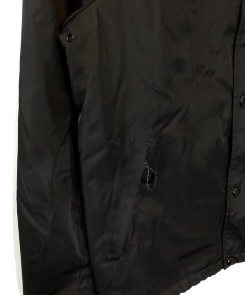 BURBERRY LONDON（バーバリーロンドン）BURBERRY LONDON (バーバリーロンドン) ロゴプリント中綿コーチジャケット ブラック サイズ:Mの古着・服飾アイテム