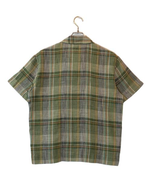 stussy（ステューシー）stussy (ステューシー) チェックシャツ グリーン サイズ:Mの古着・服飾アイテム