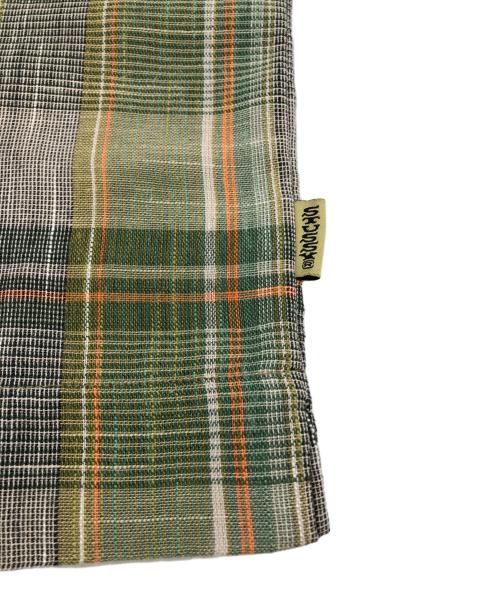 stussy（ステューシー）stussy (ステューシー) チェックシャツ グリーン サイズ:Mの古着・服飾アイテム