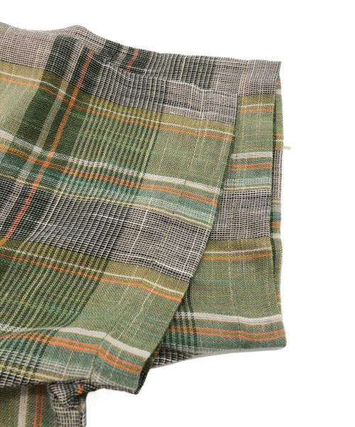 stussy（ステューシー）stussy (ステューシー) チェックシャツ グリーン サイズ:Mの古着・服飾アイテム