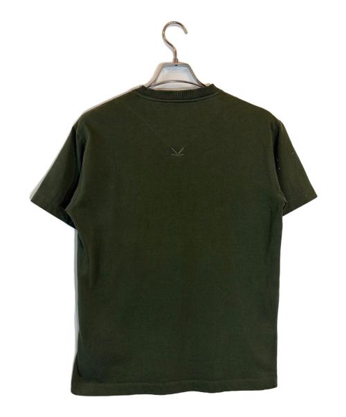 KENZO（ケンゾー）KENZO (ケンゾー) ロゴカットソー オリーブ サイズ:Sの古着・服飾アイテム