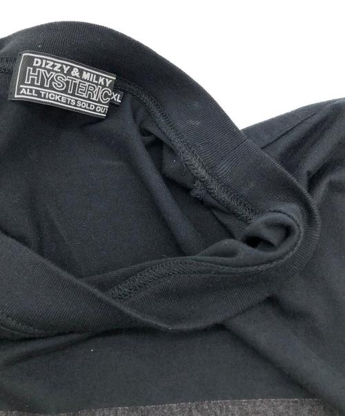 Hysteric Glamour（ヒステリックグラマー）Hysteric Glamour (ヒステリックグラマー) HG WOMAN Tシャツ ブラック サイズ:XLの古着・服飾アイテム