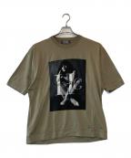 Hysteric Glamourヒステリックグラマー）の古着「HG WOMAN Tシャツ」｜カーキ