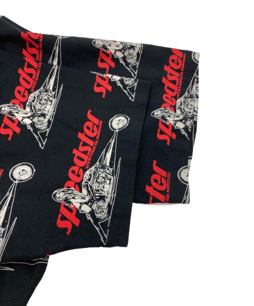 Hysteric Glamour（ヒステリックグラマー）Hysteric Glamour (ヒステリックグラマー) SPEEDSTER REMIX柄 オープンカラーシャツ ブラック サイズ:XLの古着・服飾アイテム