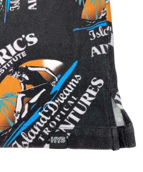 Hysteric Glamour（ヒステリックグラマー）Hysteric Glamour (ヒステリックグラマー) ISLAND DREAMS柄シャツ/BLACK ブラック サイズ:XLの古着・服飾アイテム