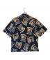 Hysteric Glamour (ヒステリックグラマー) ISLAND DREAMS柄シャツ/BLACK ブラック サイズ:XL：15000円