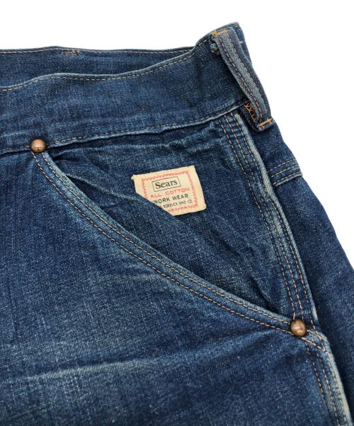 Sears（シアーズ）Sears (シアーズ) ペインターパンツ インディゴ サイズ:下記参照の古着・服飾アイテム
