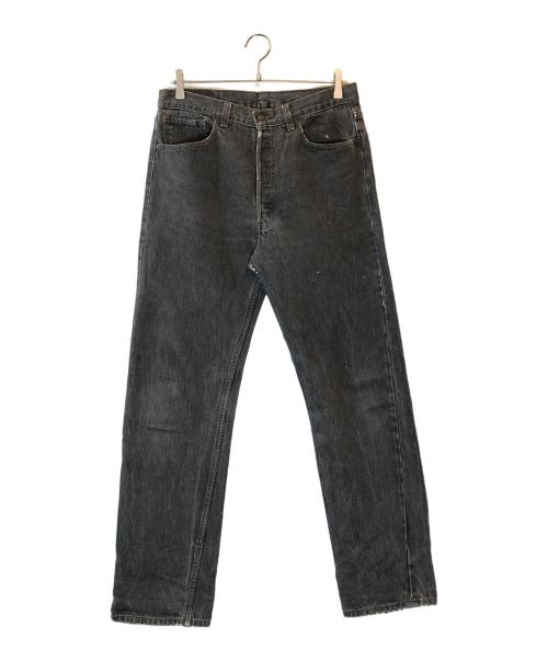 LEVI'S（リーバイス）LEVI'S (リーバイス) 先染め501デニムパンツ ブラック サイズ:W34×L32の古着・服飾アイテム