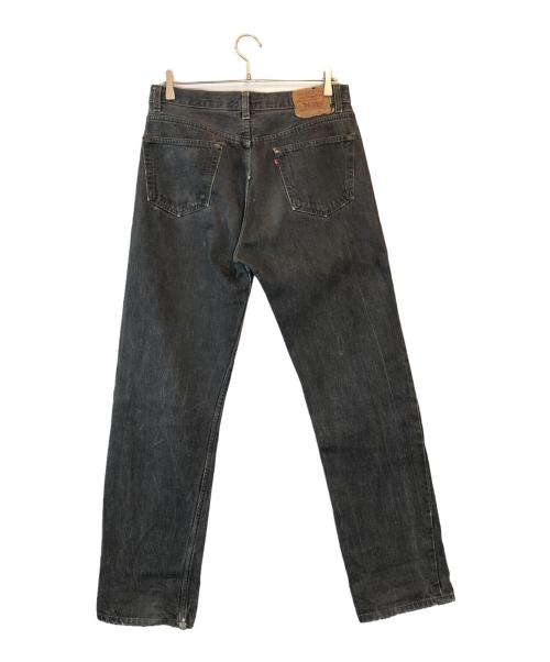 LEVI'S（リーバイス）LEVI'S (リーバイス) 先染め501デニムパンツ ブラック サイズ:W34×L32の古着・服飾アイテム