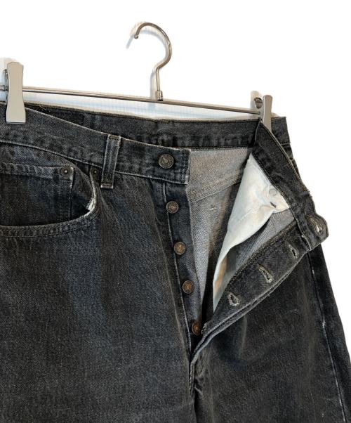 LEVI'S（リーバイス）LEVI'S (リーバイス) 先染め501デニムパンツ ブラック サイズ:W34×L32の古着・服飾アイテム