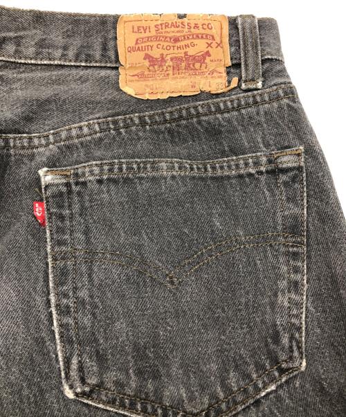 LEVI'S（リーバイス）LEVI'S (リーバイス) 先染め501デニムパンツ ブラック サイズ:W34×L32の古着・服飾アイテム