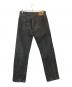 LEVI'S (リーバイス) 先染め501デニムパンツ ブラック サイズ:W34×L32：15000円