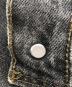 中古・古着 LEVI'S (リーバイス) 先染め501デニムパンツ ブラック サイズ:W34×L32：15000円