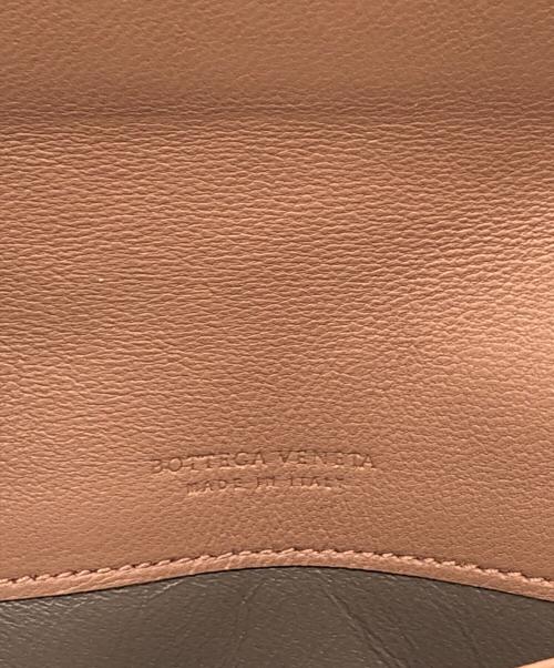 BOTTEGA VENETA（ボッテガベネタ）BOTTEGA VENETA (ボッテガベネタ) イントレチャート ナッパコンチネンタル ウォレット ピンク サイズ:下記参照の古着・服飾アイテム