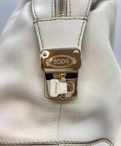 TOD'S（トッズ）TOD'S (トッズ) 2WAYバッグ ホワイトの古着・服飾アイテム