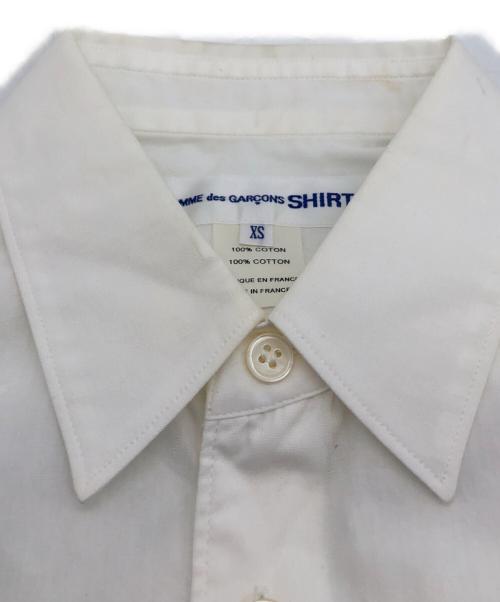 COMME des GARCONS SHIRT（コムデギャルソンシャツ）COMME des GARCONS SHIRT (コムデギャルソンシャツ) ランドスケープツリーシャツ ホワイト サイズ:XSの古着・服飾アイテム