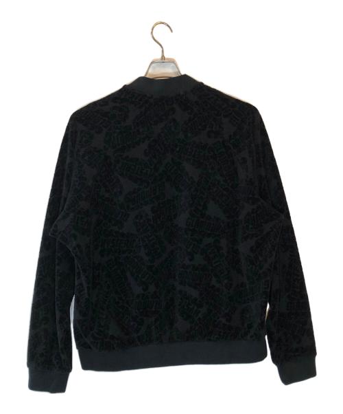 Hysteric Glamour（ヒステリックグラマー）Hysteric Glamour (ヒステリックグラマー) FLAME LOGO柄ジャカード ジャンパー ブラック サイズ:XLの古着・服飾アイテム