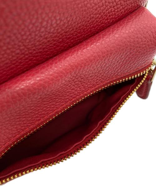 COACH（コーチ）COACH (コーチ) レザーリュック レッドの古着・服飾アイテム