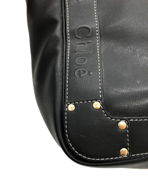Chloe（クロエ）Chloe (クロエ) エデントートバッグ ブラックの古着・服飾アイテム