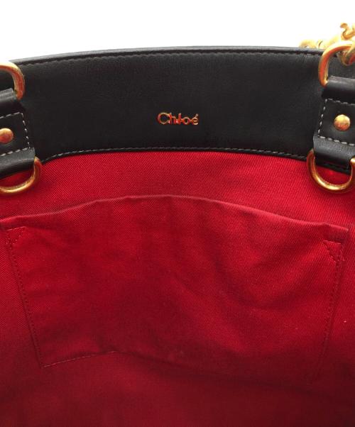 Chloe（クロエ）Chloe (クロエ) エデントートバッグ ブラックの古着・服飾アイテム