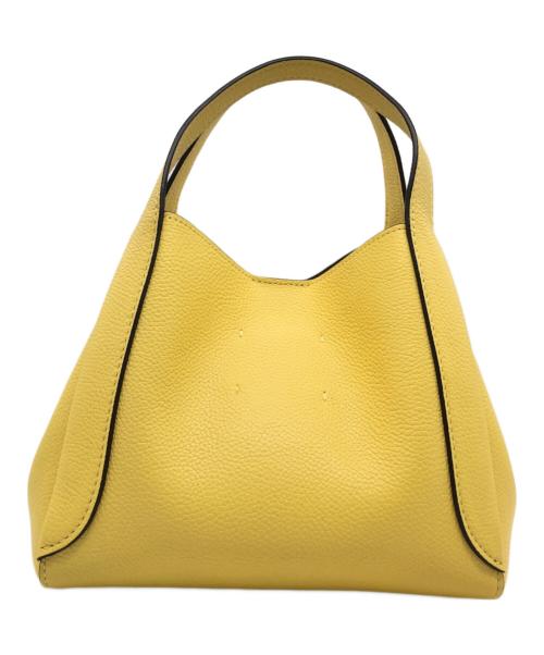 COACH（コーチ）COACH (コーチ) ハドリー ホーボー 2WAY ハンドバッグ レザー イエローの古着・服飾アイテム