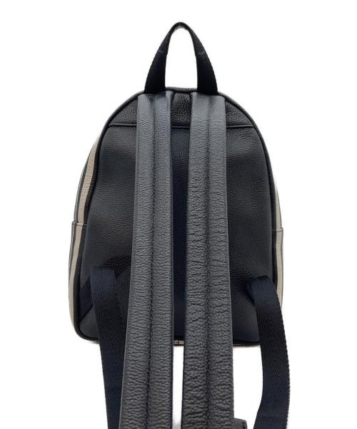 COACH（コーチ）COACH (コーチ) ドクロモチーフ リュック・デイパック レザー ブラック×ホワイトの古着・服飾アイテム