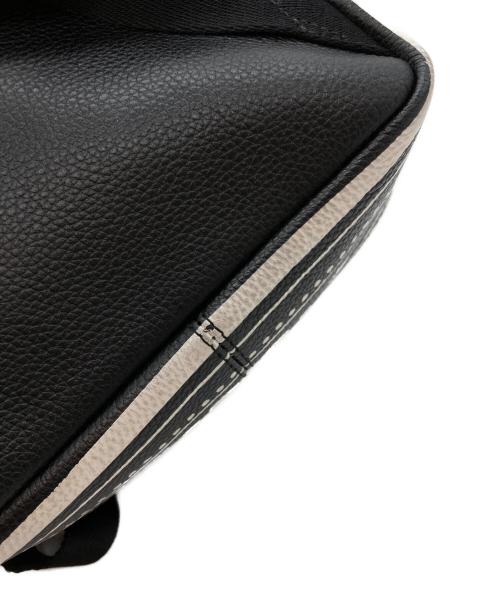 COACH（コーチ）COACH (コーチ) ドクロモチーフ リュック・デイパック レザー ブラック×ホワイトの古着・服飾アイテム