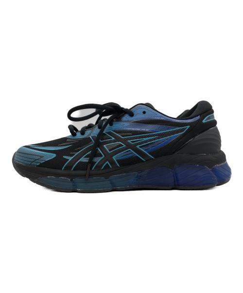 asics（アシックス）asics (アシックス) ゲルクォンタム360VII BLACK/AQUARIUM ブルー×ブラック サイズ:US8.5の古着・服飾アイテム