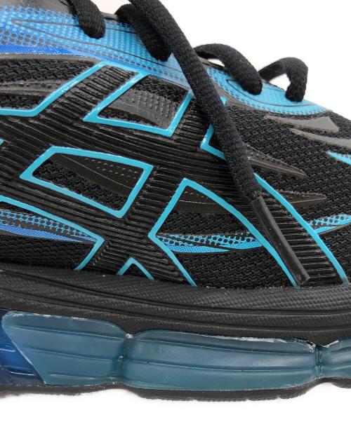 asics（アシックス）asics (アシックス) ゲルクォンタム360VII BLACK/AQUARIUM ブルー×ブラック サイズ:US8.5の古着・服飾アイテム