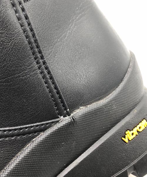 MACKINTOSH PHILOSOPHY（マッキントッシュ フィロソフィー）MACKINTOSH PHILOSOPHY (マッキントッシュ フィロソフィー) バックニットショートレインブーツ ブラック サイズ:24 1/2の古着・服飾アイテム