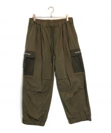 TIGHTBOOTH PRODUCTION（タイトブースプロダクション）の古着「BAGGY EASY CARGO PANTS」｜オリーブ