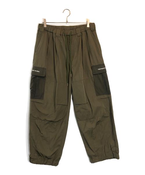 TIGHTBOOTH PRODUCTION（タイトブースプロダクション）TIGHTBOOTH PRODUCTION (タイトブースプロダクション) BAGGY EASY CARGO PANTS オリーブ サイズ:Mの古着・服飾アイテム