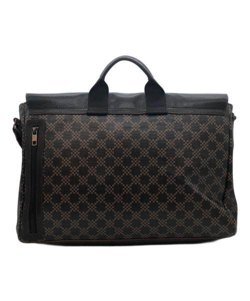 FURLA（フルラ）FURLA (フルラ) レザーメッセンジャーバッグ ブラックの古着・服飾アイテム