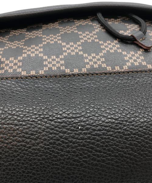 FURLA（フルラ）FURLA (フルラ) レザーメッセンジャーバッグ ブラックの古着・服飾アイテム