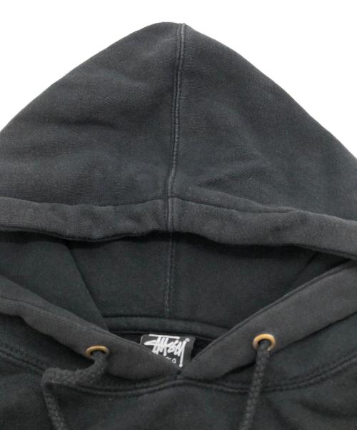 stussy（ステューシー）stussy (ステューシー) ボックスロゴパーカー ブラック サイズ:X-LARGEの古着・服飾アイテム