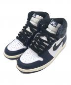 NIKEナイキ）の古着「AIR JORDAN 1 RETRO HIGH OG（エアジョーダン1 レトロ ハイ OG）」｜ネイビー