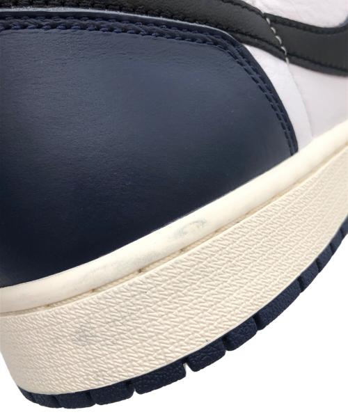 NIKE（ナイキ）NIKE (ナイキ) AIR JORDAN 1 RETRO HIGH OG（エアジョーダン1 レトロ ハイ OG） ネイビー サイズ:US9 未使用品の古着・服飾アイテム