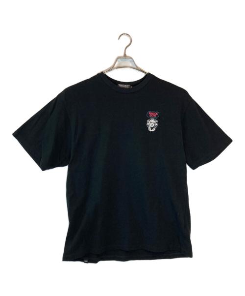 Hysteric Glamour（ヒステリックグラマー）Hysteric Glamour (ヒステリックグラマー) FREAK OUT刺繍 Tシャツ ブラック サイズ:XLの古着・服飾アイテム