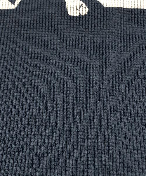 Hysteric Glamour（ヒステリックグラマー）Hysteric Glamour (ヒステリックグラマー) NUMBER 76 Tシャツ ネイビー サイズ:XLの古着・服飾アイテム